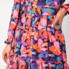 marc angelo floral print shirt dress in pink img2
