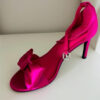 Pink Satin Sandal - Image 2