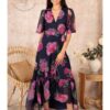 Ashia Wrap Dress